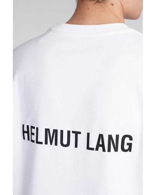 Helmut Lang White T-Shirt for men