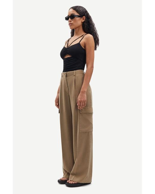 Samsøe & Samsøe Natural Sahopsa Trousers