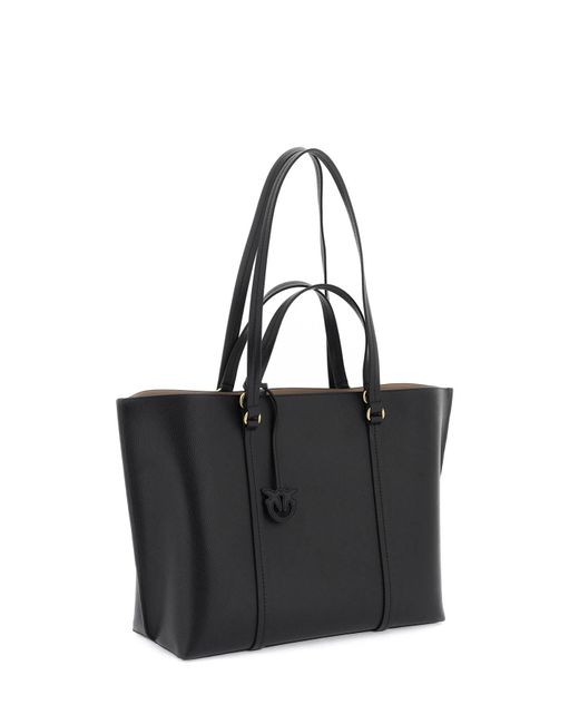 Pinko Black Large Shopper Bag