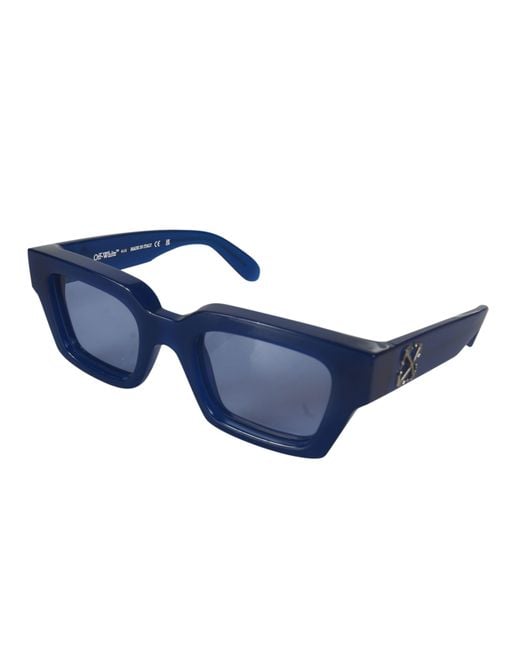 Off-White c/o Virgil Abloh Blue Virgil Sunglasses for men