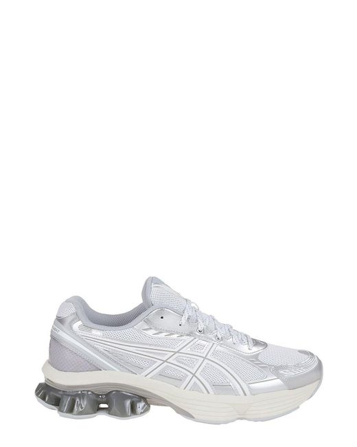 Asics White Gel-Kinetic Fluent Lace-Up Sneakers for men