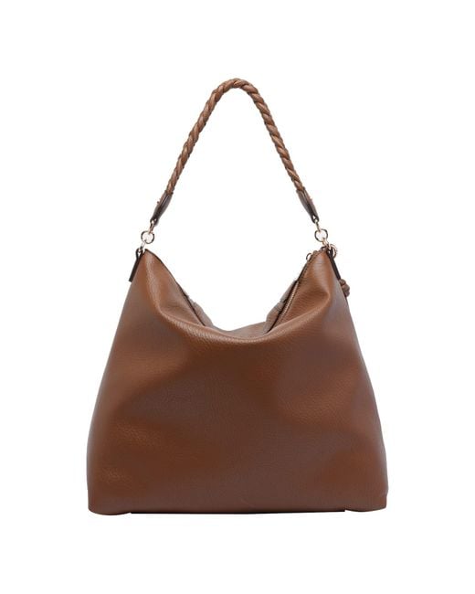 Liu Jo Brown Hobo Shoulder Bag