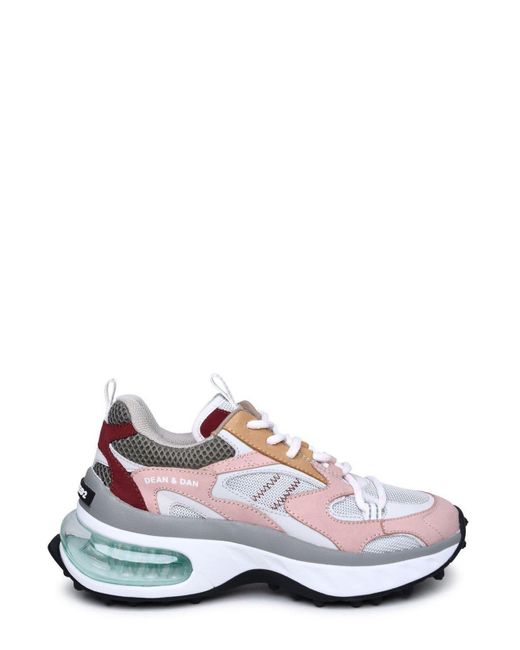 DSquared² White Bubble Sneakers