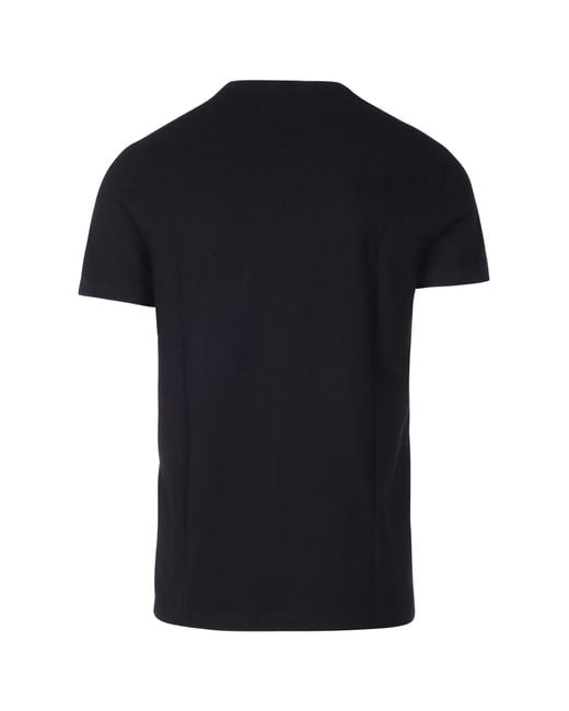 Dondup Black Logo T-Shirt for men