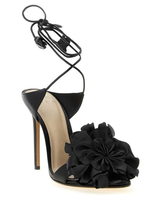 Alexandre Birman Black A.Birman X Agua By Agua Bendita 'Ornela' Sandals