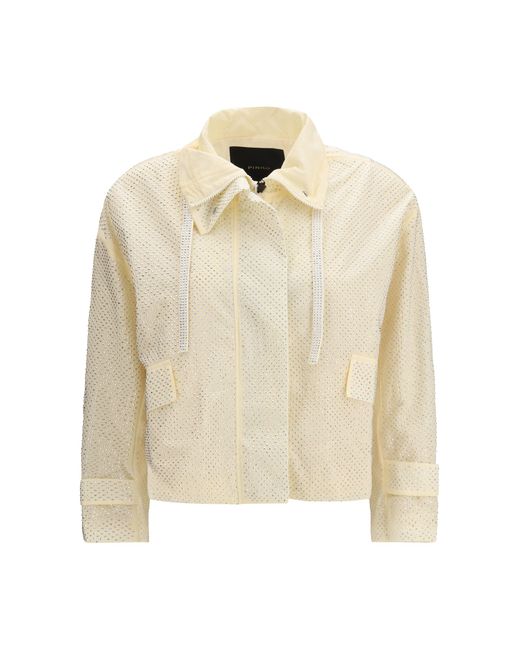 Pinko White Babette Jacket Polyester