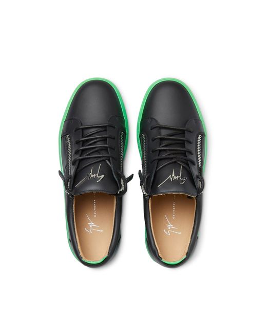 Giuseppe Zanotti Green May London Sneakers for men
