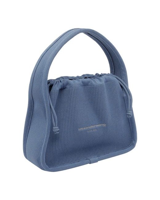 Alexander Wang Blue Small Ryan Handbag