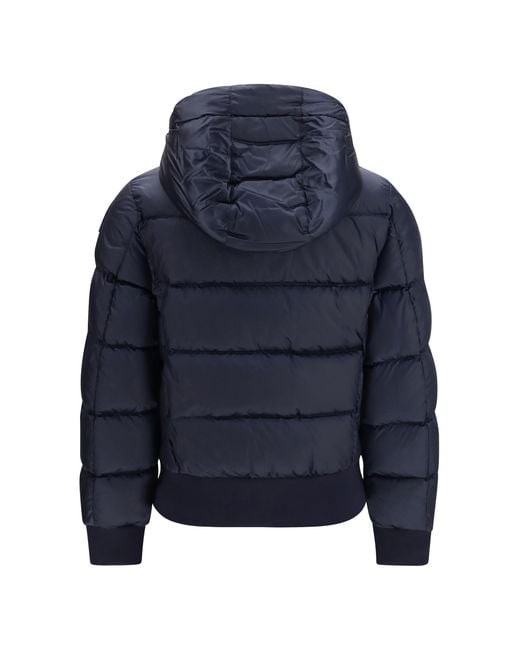 Parajumpers Blue Mariah Hooded Down Jacket