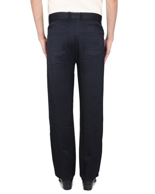 Séfr Black Santana Pants Viscose (Recycled) Trousers for men