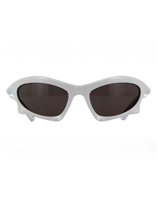 Balenciaga Brown Sunglasses Oval Full Rim, Frame And Lens Bb0229S004 for men
