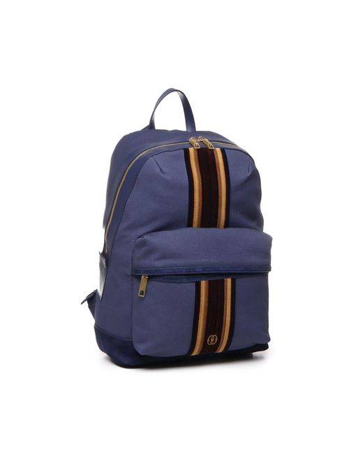 Bally Blue Race Backpack for men