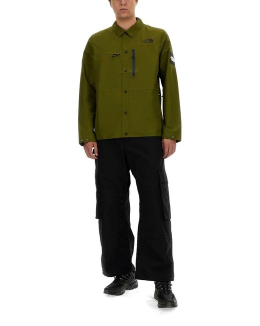The North Face Green Shirt With Logo for men