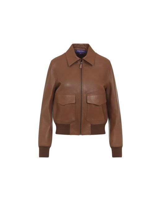 Ralph Lauren Brown Sullivan Bomber