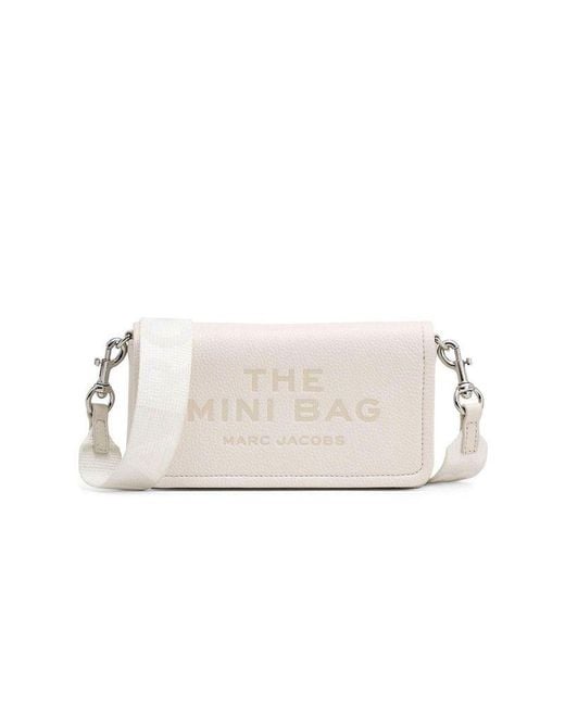 Marc Jacobs White Crossbody Bag Cow Leather (Bos Taurus) Handbags