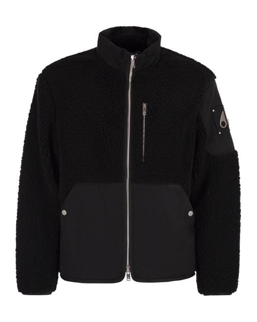Moose Knuckles Black Saglek for men
