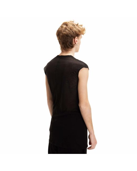 Rick Owens Cotton Dylan T Tank Top in Black for Men - Save 38% | Lyst