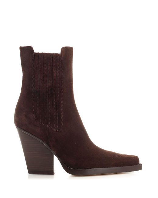 Paris Texas Brown Dallas Ankle Boot