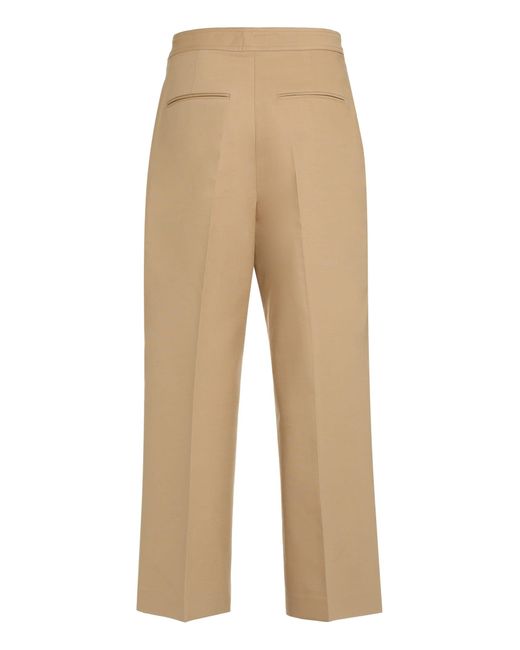 Polo Ralph Lauren Natural Cotton-Wool Trousers