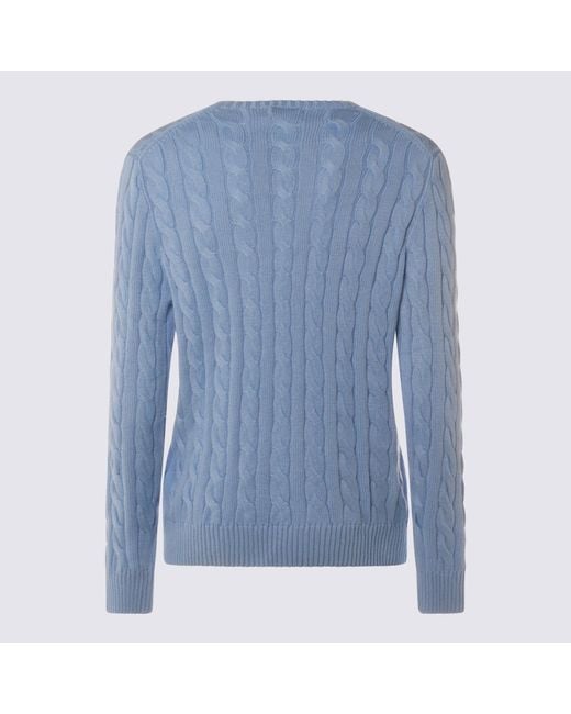 Polo Ralph Lauren Blue Sweaters _100 Co for men