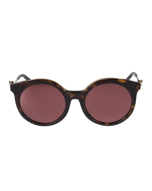 Cartier Brown Cay Eye Sunglasses