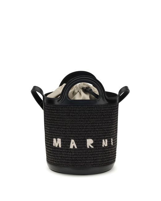 Marni Black Bucket Bags
