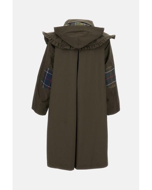 Barbour Green X Ganni Parka