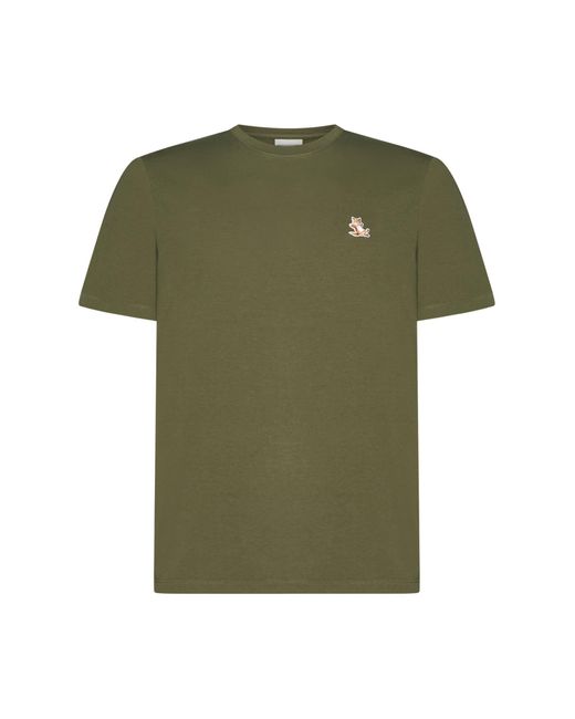 Maison Kitsuné Green T-Shirt for men