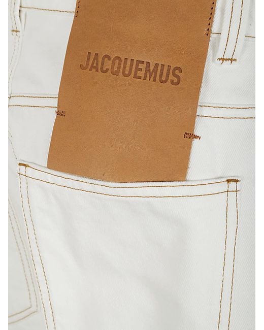 Jacquemus White Le De-Nîmes Large