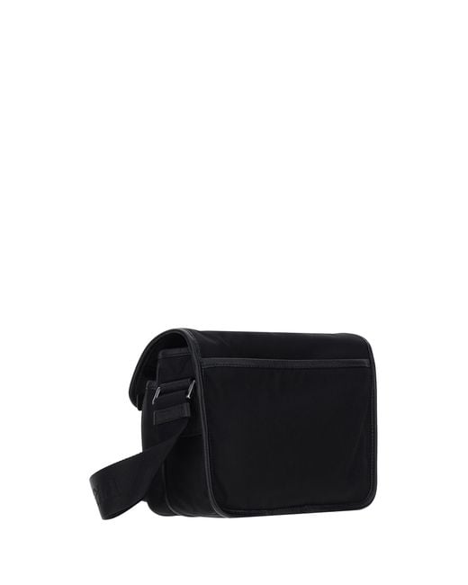 Prada Black Shoulder Bag Polyamide for men