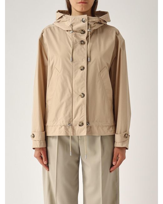 Woolrich Natural Summer Short Parka Shorts