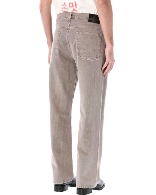 Our Legacy Gray Third Cut Twill Pants for men