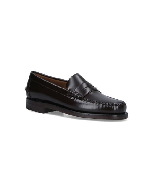 Sebago Black Classic Dan Loafer for men