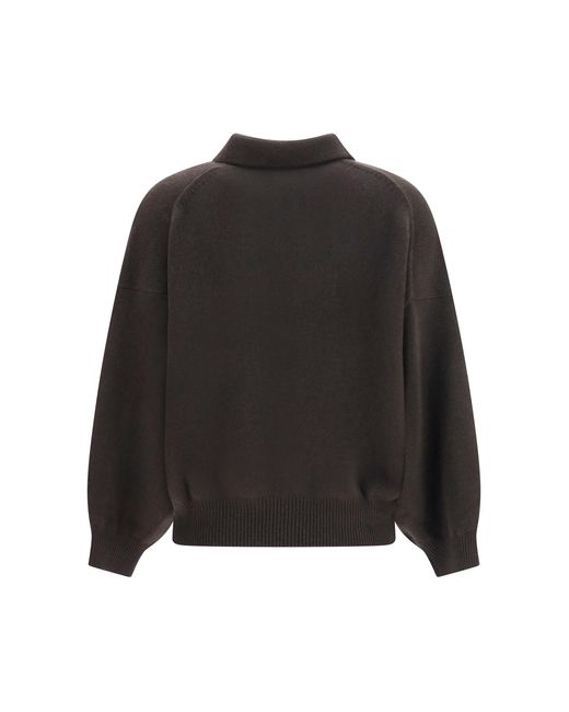 Lisa Yang Black Etta Sweater Kashmir/Capra Hircus