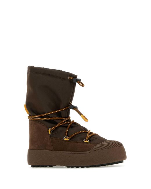 Moon Boot Brown Mtrack Polor Cordy Boots for men