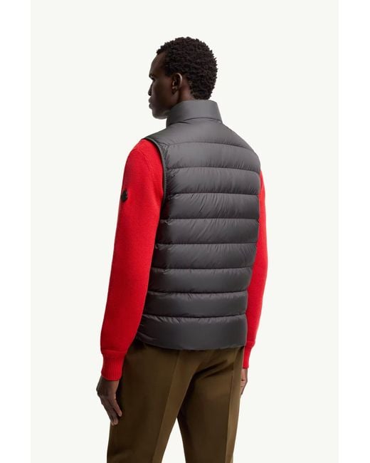 Moncler Black Moncler Treompan Down Gilet for men