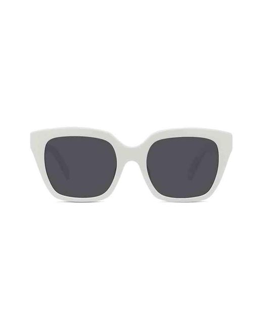 Céline Gray Butterfly Frame Sunglasses