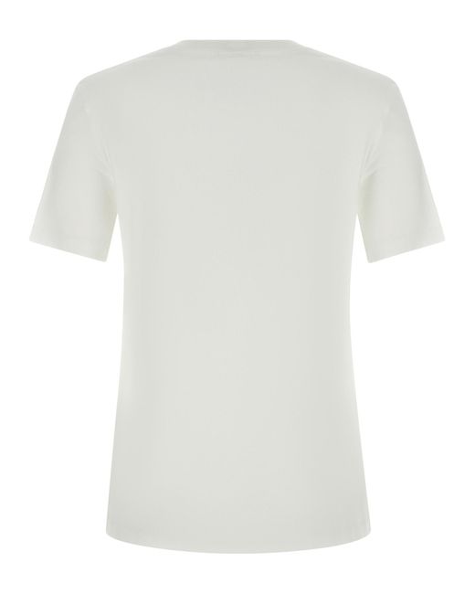 Chloé White Cotton T-Shirt