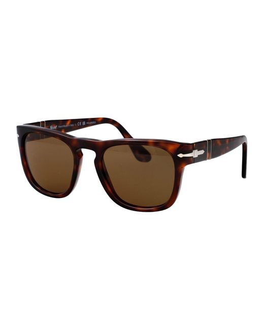 Persol Brown Squared Sunglasses 0 Po3333 S 24/57