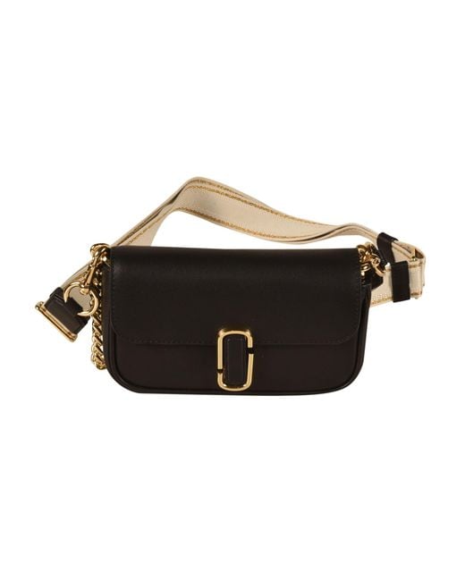 Marc Jacobs Chain Detail Shoulder Bag in Black Lyst