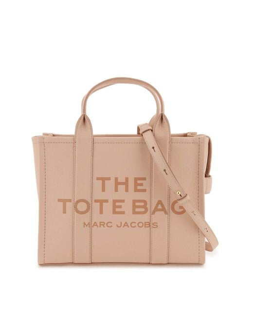 Marc Jacobs Natural 'the Leather Small Tote Bag'