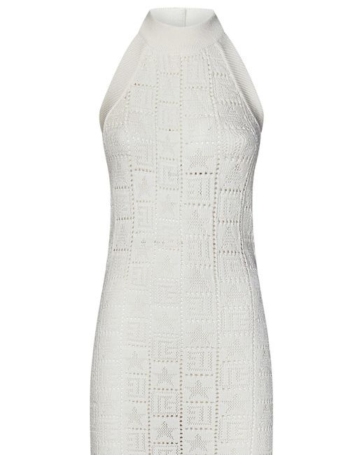 Balmain White Paris Dress