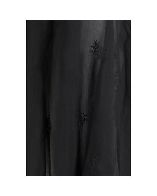 Our Legacy Black Lyocell Long Skirt
