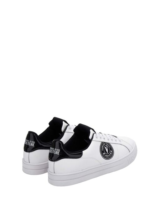 Versace Jeans Couture White Sneakers for men