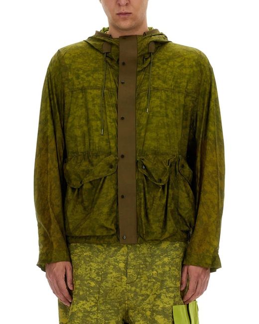 C P Company Green Awake Ny X "Skye Ten" Windbreaker Jacket for men