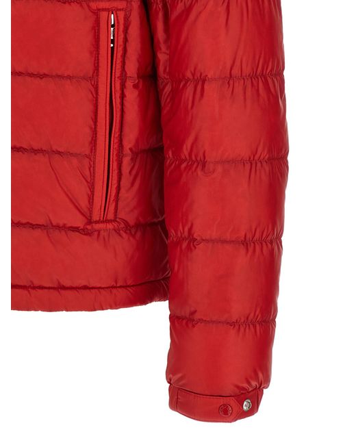 Moncler Red Selves Down Jacket for men