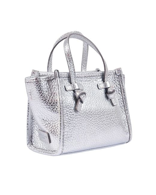 Gianni Chiarini White Leather Bag Cow Shoulder