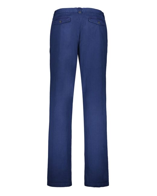 Missoni Blue Cotton Trousers for men