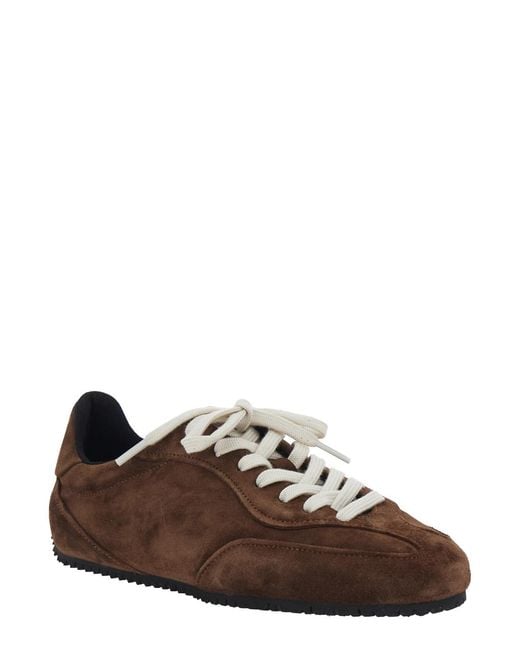 Axel Arigato Brown Low Top Sneakers Daze Suede Trainers for men