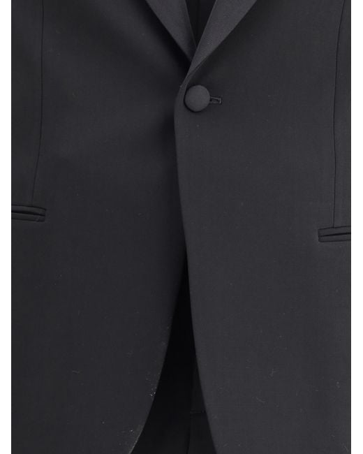 Giorgio Armani Black Slim Fit Tuxedo for men